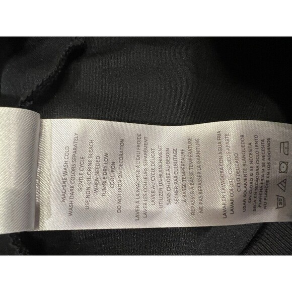 Ben Sherman Jacket Mens Medium Black Bomber Faux Suede Full Zip Pocket Casual - Picture 6 of 6